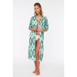 NWT Trendyol Kimono & Caftan Green Relaxed fit